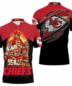 Kansas City Chiefs Afc West Division Champions 2021 Super Bowl 3D All Over Print Polo Shirt