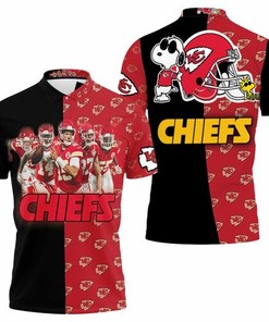 Kansas City Chiefs Afc West Division Champions 2021 Super Bowl Snoopy Fan 3D All Over Print Polo Shirt