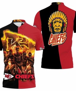 Kansas City Chiefs Afc West Division Champions Super Bowl 2021 3D All Over Print Polo Shirt