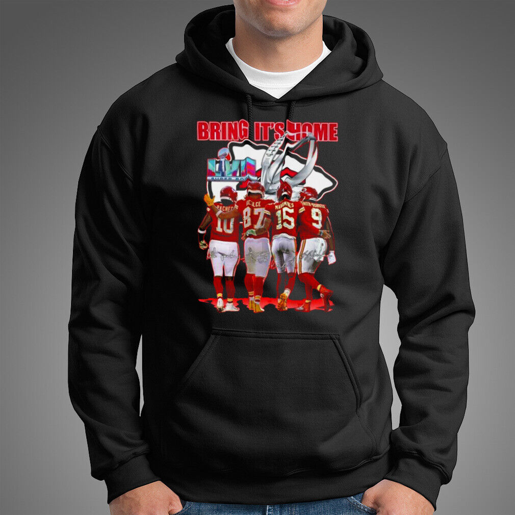 Kansas City Chiefs Bring It's Home LVII Super Bowl 2023 Shirt Hoodie Sweatshirt