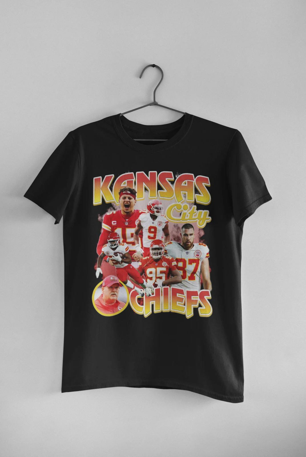 Kansas City Chiefs - Chiefs Kingdom - Mahomes - Kelce - Andy Reid Shirt