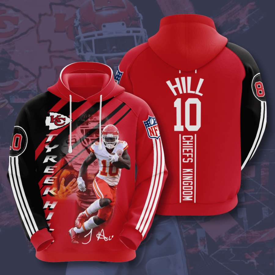 Kansas City Chiefs Custom Sport All Over Print Hoodie 3D 1