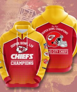 Kansas City Chiefs Custom Sport All Over Print Hoodie 3D 2