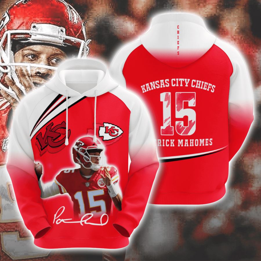 Kansas City Chiefs Custom Sport All Over Print Hoodie 3D 3