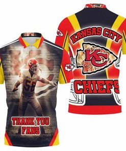 Kansas City Chiefs Derrick Thomas 58 3D All Over Print Polo Shirt