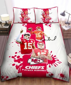 Kansas City Chiefs Duvet Cover Quilt Blanket Bedding Set Cover Pillowcase Bedding Set Quilt Blanket Bedding Set