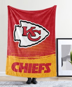 Kansas City Chiefs Fleece Blanket Sherpa Blanket Quilt Gifts for Fans
