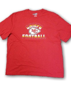 Kansas City Chiefs Football Majestic NFL Men's Red Short Sleeve T-shirt
