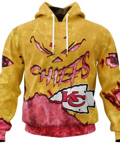Kansas City Chiefs Hoodie 3D Devil Eyes Gift for Fans