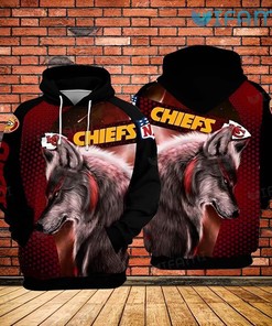 Kansas City Chiefs Hoodie 3D Wolf KC Chiefs Gift