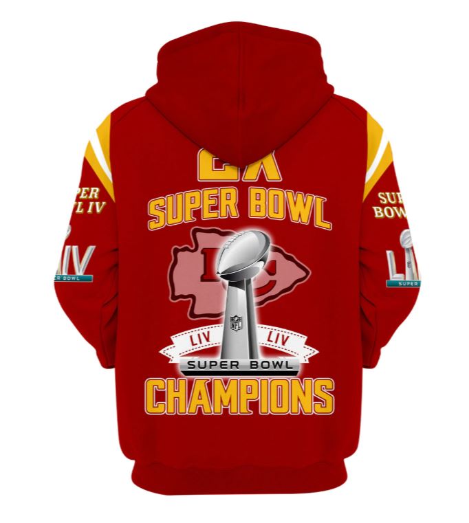 Kansas City Chiefs Hoodie Cute Zip Hoodie Gift for Game Day - Image 3