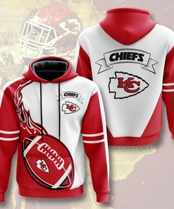 Kansas City Chiefs Hoodie Flame Balls Graphic Gift for Fans