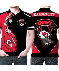 Kansas City Chiefs Legend Nfl Team Logo Fire Ball 3d Printed Gift For Kansas City Chiefs Fan Polo Shirt All Over Print Shirt 3d T-shirt
