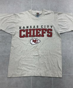 Kansas City Chiefs Logo Short Sleeve Cotton T-shirt Unisex