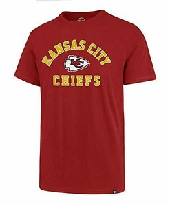 Kansas City Chiefs NFL '47 Red Varsity Arch Super Rival Tee T-Shirt Men's