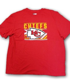 Kansas City Chiefs NFL Team Apparel Men's Red Short Sleeve T-shirt