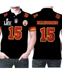 Kansas City Chiefs Patrick Mahomes 15 Legend Player Super Bowl Liv Football Team Jersey Style Gift For Chiefs Fans Polo Shirt