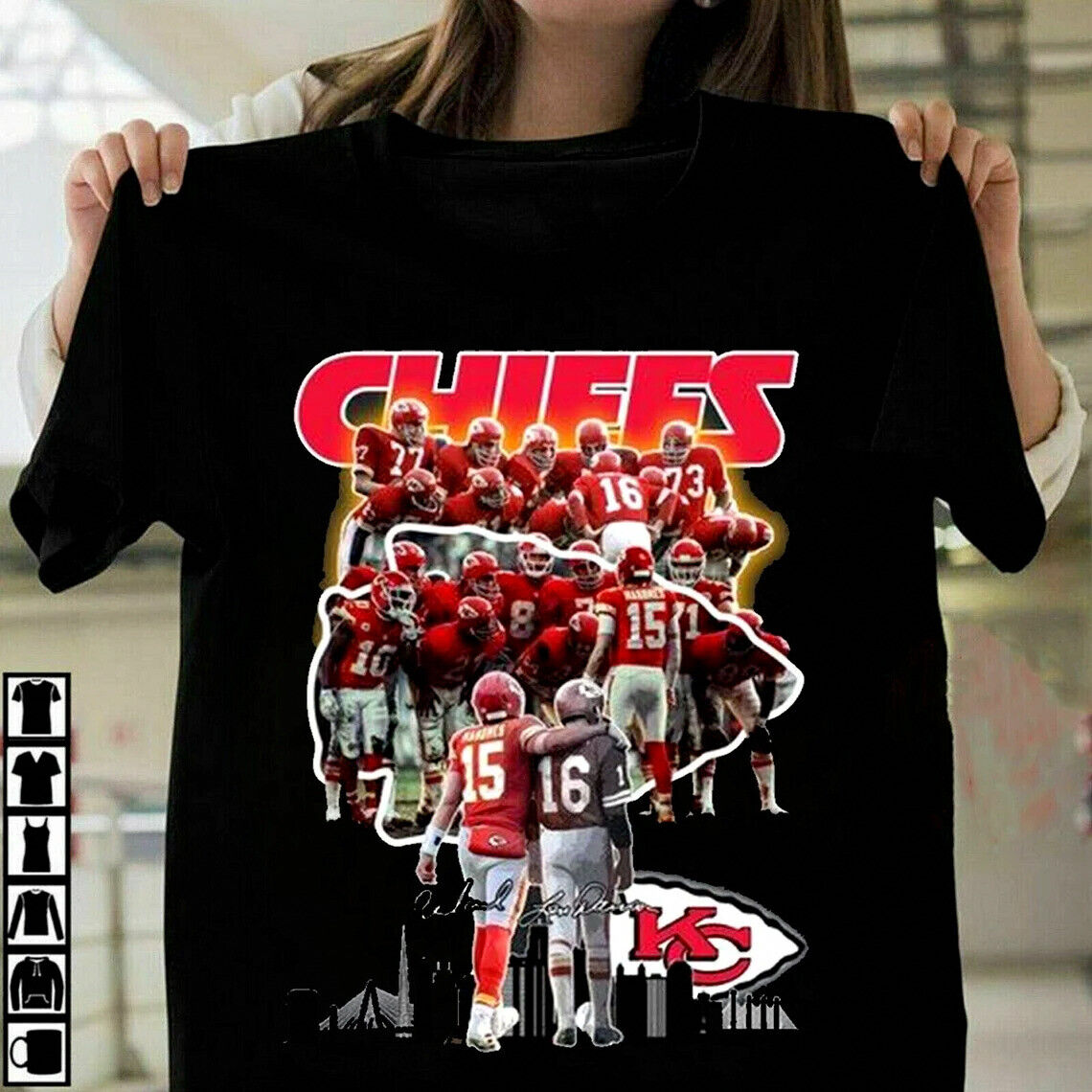 Kansas City Chiefs Patrick Mahomes Len Dawson Len Dawson Unisex T Shirt Football - Image 2
