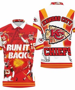 Kansas City Chiefs Run It Back Super Bowl 2021 Afc West Division Champions 3D All Over Print Polo Shirt