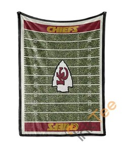 Kansas City Chiefs Sherpa Fleece Blanket Gifts for Family, for Couple