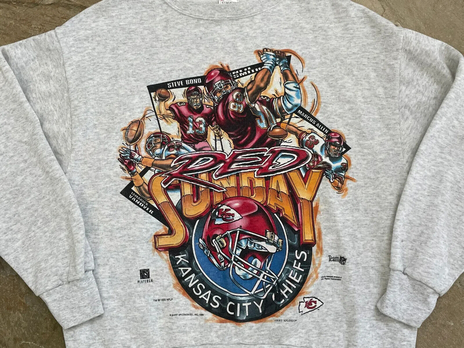 Kansas City Chiefs Shirt Xplosion Football Sweatshirt Men Women shirt H2745