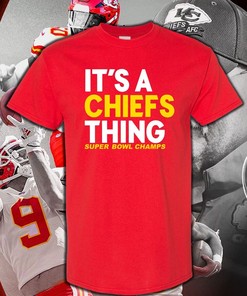 Kansas City Chiefs Super Bowl Champs Red T-shirt