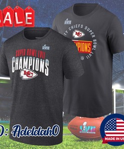 Kansas City Chiefs Super Bowl LVII Champions Locker Room Trophy Collection Shirt