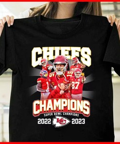 Kansas City Chiefs Super Bowl LVII Champs T-Shirt Gift For Fan Gift Men