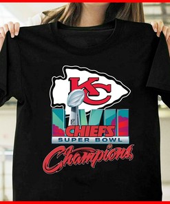 Kansas City Chiefs Super Bowl LVII Champs T-Shirt Gift For Fan Gift Men Women 1