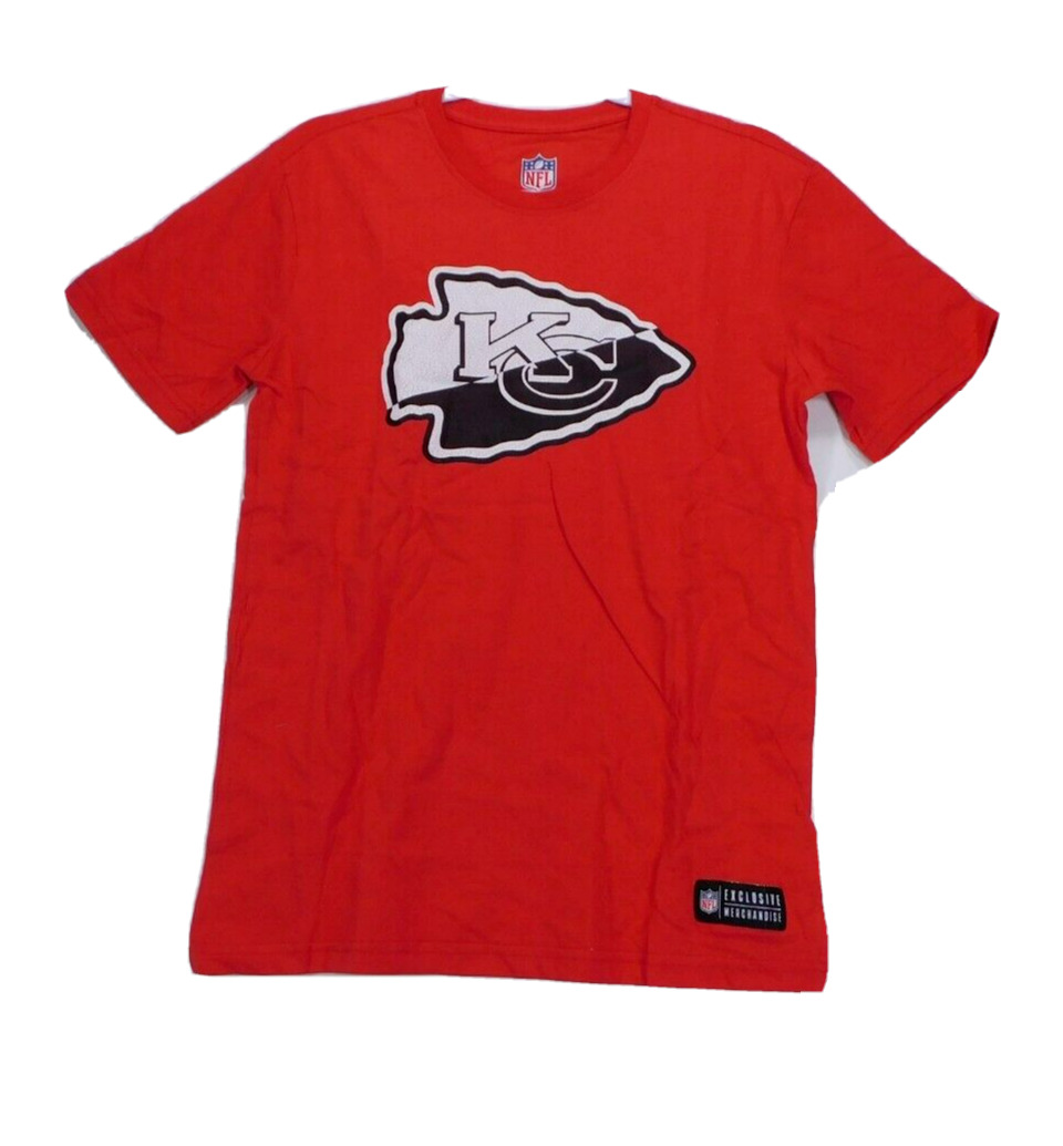Kansas City Chiefs T-Shirt, NFL Exclusive Merchandise, Red w/Arrowhead