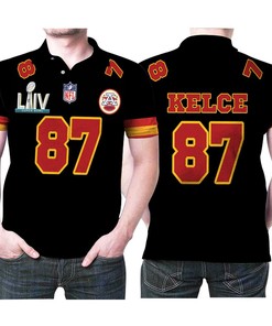 Kansas City Chiefs Travis Kelce 87 Super Bowl Red Game Jersey Style Gift For Chiefs Fans Kelce Lovers Polo Shirt All Over Print Shirt 3d T-shirt