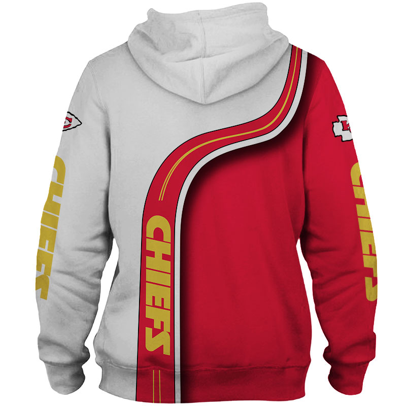 Kansas City Chiefs Zip Hoodie 3D Cute Zip Hoodie Pullover Gift for Fans - Image 2