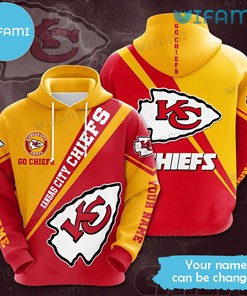 Kansas City Hoodie 3D Go Chiefs Custom Name Kansas City Chiefs Gift
