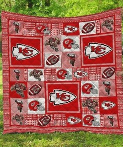 Kansas City Reddy Chiefs Quilt Blanket