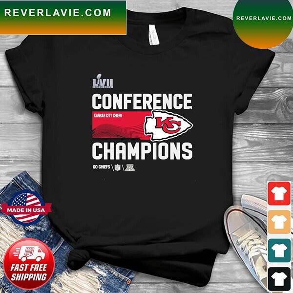 Kansas City chiefs 2022-2023 AFC Champions Go Chiefs Shirt Men Women KV4823