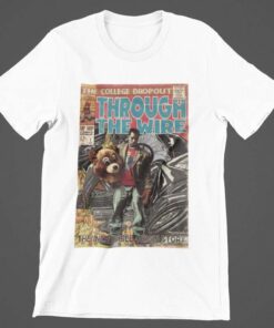 Kanye West - Through The Wire Comic Book Art T-Shirt