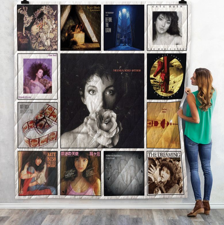 Kate Bush For Fans Quilt Blanket Bedding Set for Home Décor