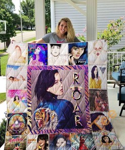 Katy Perry Quilt Blanket Bedding Set