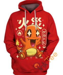 Kawaii Dragon Fire Hoodie 3D