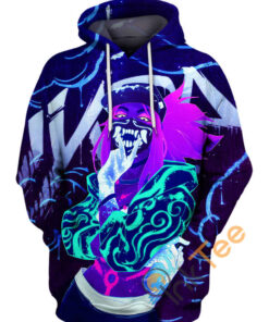 Kda Akali Hoodie 3D
