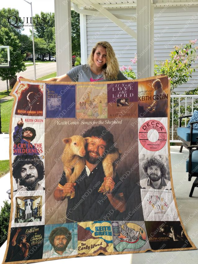 Keith Green Albums For Fans Quilt Blanket Bedding Set