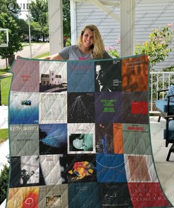 Keith Jarrett Albums For Fans Ver Collected Quilt Blanket Bedding Set