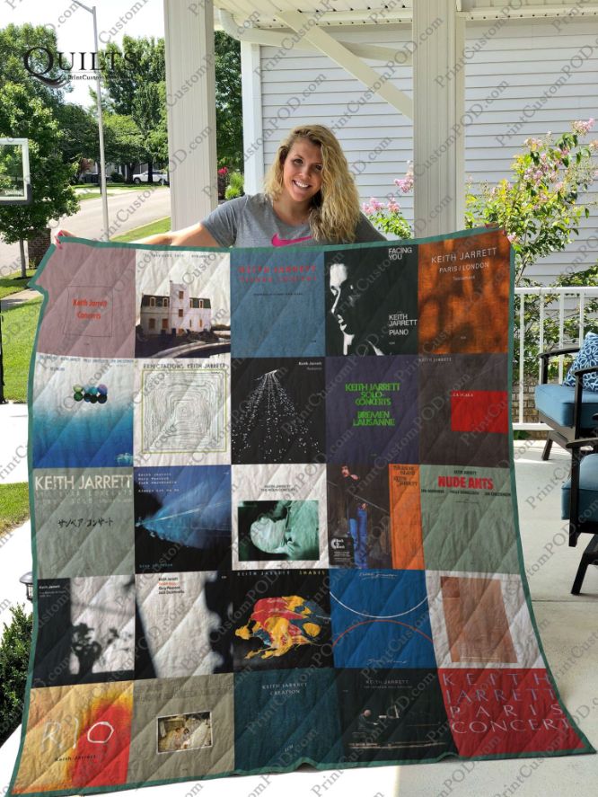Keith Jarrett Albums For Fans Ver Collected Quilt Blanket Bedding Set