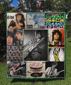 Keith Richards Albums Quilt Blanket Bedding Set