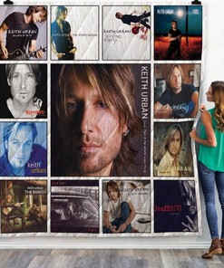 Keith Urban Albums Quilt Blanket Bedding Set for Home Décor