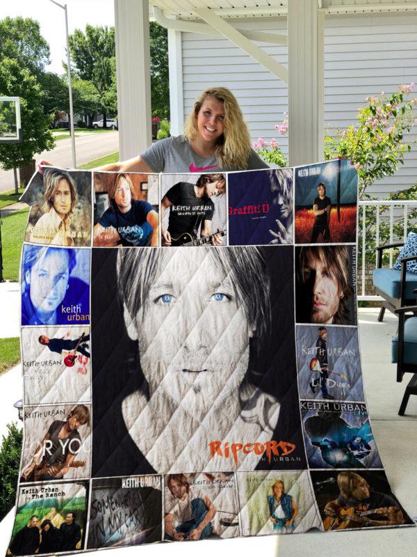 Keith Urban Quilt Blanket Bedding Set for Home Décor