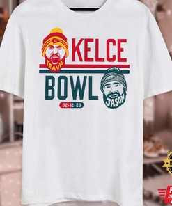 Kelce Philadelphia Eagles VS Kansas City Chiefs Super Bowl LVII Shirt Funny gift