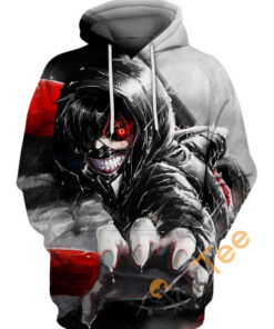 Ken Kaneki Steamy Hoodie 3D
