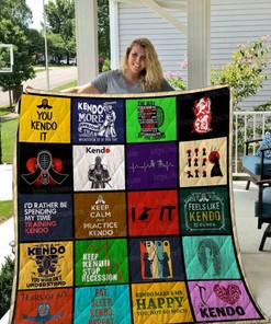 Kendo You Kendo It Perfect Gifts For Kendo Lover Quilt Blanket Bedding Set