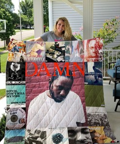 Kendrick Lamar Damn Albums For Fans Ver Collection Quilt Blanket Bedding Set